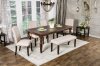 Anapolis CM3440T-78 Dining Table in Dark Walnut w/Options