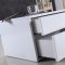 Dolce Set of 2 Nightstands in High Gloss White by Casabianca