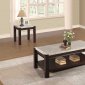 Festus 5466 Coffee Table 3Pc Set in Dark Cherry by Homelegance