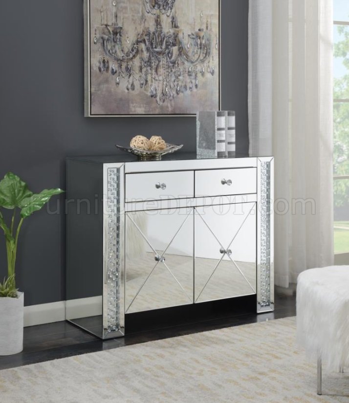951050 Accent Cabinet in Mirror by Coaster - Click Image to Close