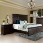 Minerva CM7839 Bedroom in Walnut Finish w/Options