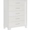 Kerren Bedroom Set 1678W in White by Homelegance w/Options