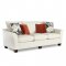 Posen Sofa in Bone Fabric by Klaussner w/Options