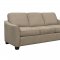 Dodge Sofa & Loveseat Set in Beige Fabric w/Options