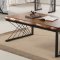 Callum Coffee Table 3Pc Set 82880 in Antique Oak & Black by Acme