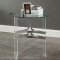 Tirso 3Pc Coffee & End Table Set CM4350 in Chrome