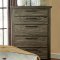 Berenice Bedroom CM7528GY in Gray by FOA w/Options