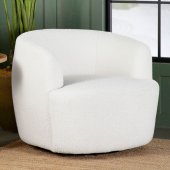 Hudson Swivel Accent Chair 905726 Natural by Coaster