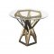 724008 3Pc Coffee & End Table Set in Gold by Coaster