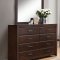 Oberreit Bedroom 25790 5PC Set in Walnut by Acme w/Options