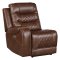 Putnam Power Motion Sectional Sofa 9405 in Brown by Homelegance