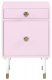 Lia Side Table 831 in Matte Pink by Meridian