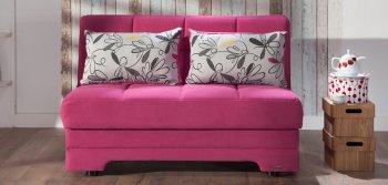 Twist Optimum Fusya Loveseat Sleeper in Fabric by Sunset [IKSB-Twist Optimum Fusya]