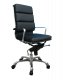 Plush High Back Office Chair by J&M in Black, Brown or White