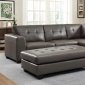 Springer Sectional Sofa 9688 in Grey by Homelegance w/Options