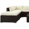 Hampton Outdoor Patio Sectional Sofa 6Pc Set by Modway