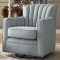 Flett 2Pc Accent Chair Set 1225-1 in Platinum Gray - Homelegance