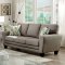 Saffron CM6286GY Sofa in Grey Fabric w/Options