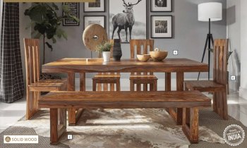 Paloma Dining Table 110561 in Rich Sienna by Coaster w/Options [CRDS-110561-Paloma]