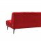 Morton Sectional Sofa 31806 in Red Fabric by VIG