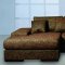 Wheat Fabric Upholstery Sectional Sofa