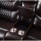 Braylon Motion Sofa 55415 in Brown PU by Acme w/Options