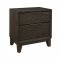 Willow Bedroom Gray Oak & Chocolate Glitter by Global w/Options