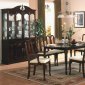 Rich Cherry Finish Classic 5Pc Dining Set w/Options