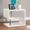 Ninove I Coffee Table & 2 End Tables Set CM4057 in White