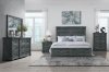 Tatum Bedroom Set 5Pc in Gray by Global w/Options