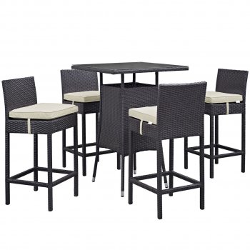 Convene Outdoor Patio Pub Set 5Pc EEI-1963 by Modway [MWOUT-EEI-1963-Convene]