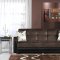 Stylish Two-Tone Modern Living Room w/Storage Sleeper Sofa