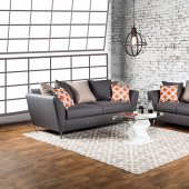 Belfield Sofa SM6202 in Gray Fabric w/Options