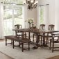 Tanner Dining Set 60830-60832 in Cherry Wood by Acme w/Options