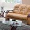 9025 Sofa in Cappuccino Faux Leather w/Options