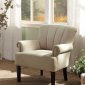 Langdale Accent Chair 1212F1S in Oatmeal Fabric by Homelegance