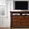 Chestnut Finish Traditional Post Bed w/Optional Case Goods