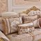 Lorenzo 695 Sectional Fabric Sofa in Golden & Multi Tones