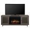 Jesse Electric Fireplace Media Console by Dimplex w/Logs