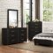 Lorenzi 2220 Bedroom Set in Black by Homelegance w/Options