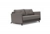 Cubed 02 Sofa Bed in Gray Fabric w/Arms by Innovation