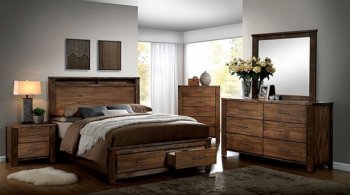 Elkton CM7072 Bedroom Set in Oak by FOA [FABS-CM7072 Elkton]