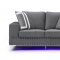 U98 Sofa & Loveseat Set in Gray Velvet by Global w/Options