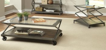 Avignon Coffee Table & 2 End Tables 197-OT 3Pc Set by Liberty [LFCT-197-OT-Avignon]