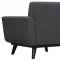 James Sofa TOV-S20S-G in Grey Linen by TOV Furniture w/Options