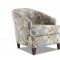 Devon Accent Chair in Prose Smoke Fabric by Klaussner