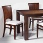 Whiskey Birch Veneer Top Modern 5Pc Dining Set