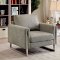 Lauren II Sofa Set CM6855 in Pewter Chenille Fabric w/Options