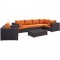 Convene Outdoor Patio Sectional Set 7Pc EEI-2157 by Modway