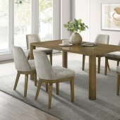 Castlewood Dining Set 5Pc 109351 in Brown Oak by Coaster